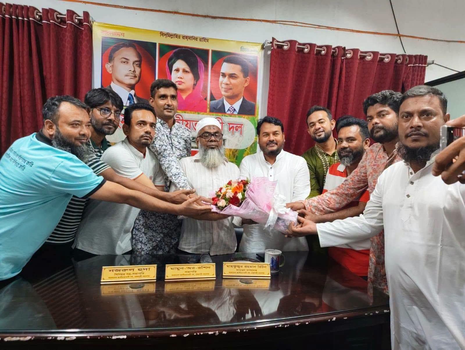 রাজশাহী মহানগর বিএনপির নেতৃবৃন্দের সঙ্গে নবনিযুক্ত যুবদল যুগ্ম আহ্বায়কদের সৌজন্য সাক্ষাৎ